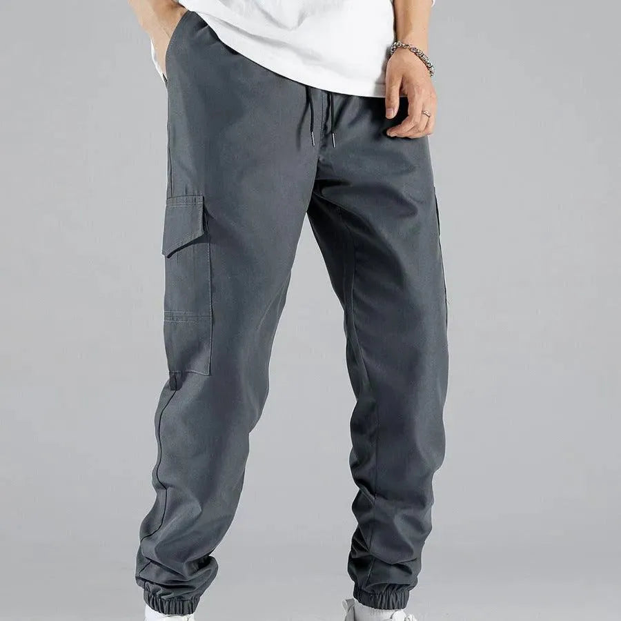 Levoire | Hochstraße Pantalons multitâches pour hommes Gris foncé