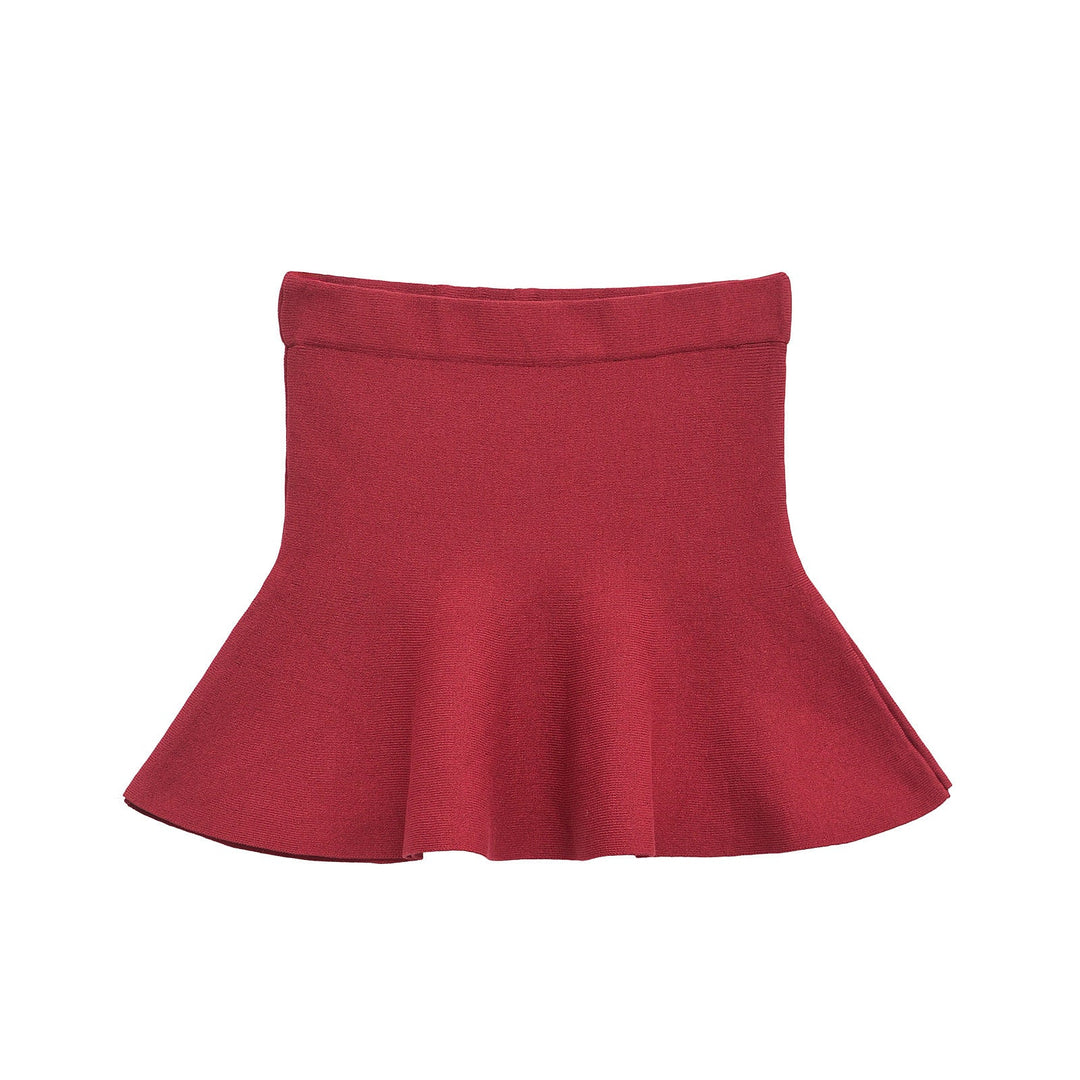 Levoire | Trendikuitu Haut Sans Manches Top Jupe Claire Set Jupe courte rouge A3