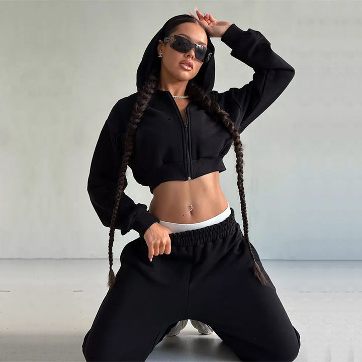 Levoire | Pantalons courts taille haute de sport à manches ouvertes