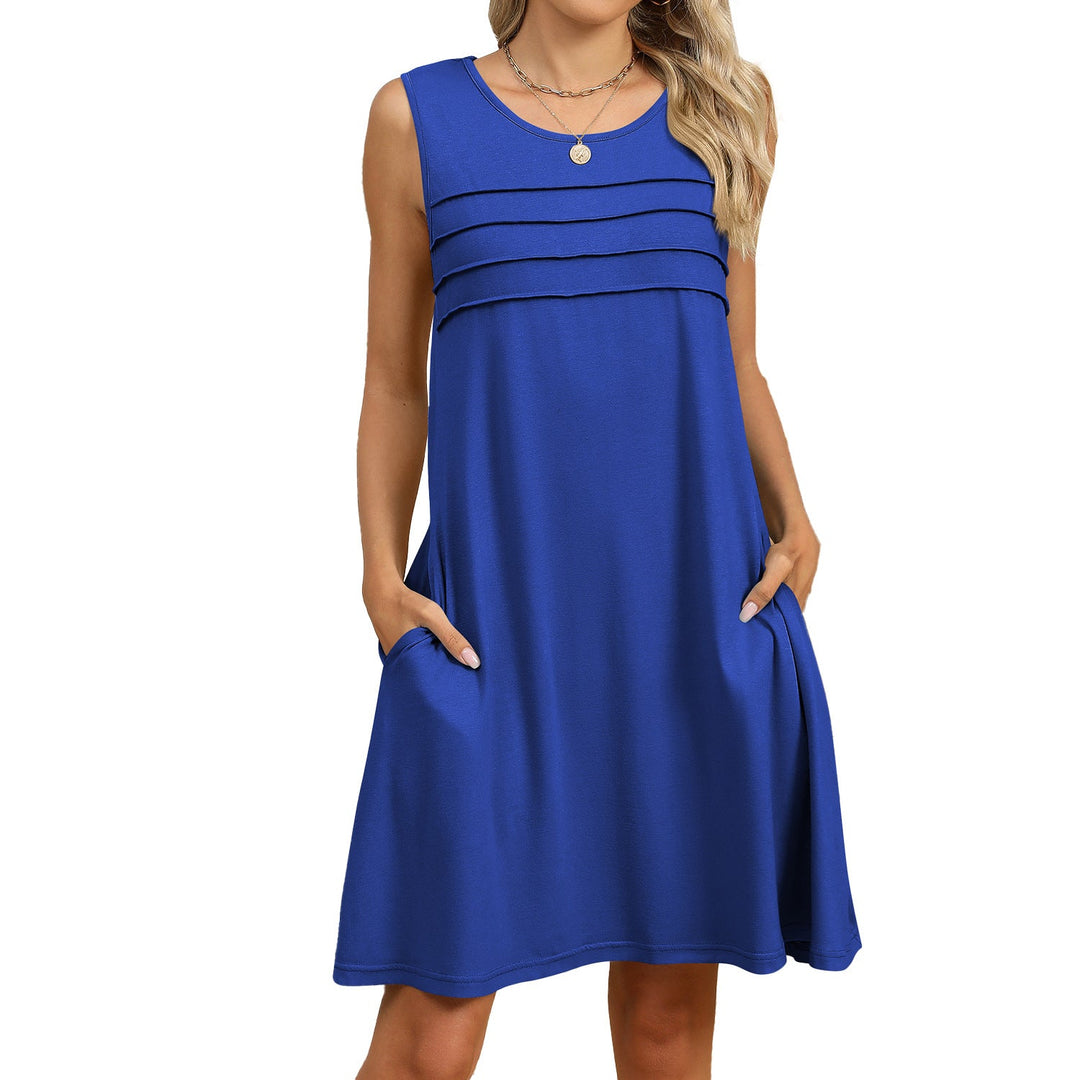Levoire | Robe décontractée confortable avec détails de poche Cailan