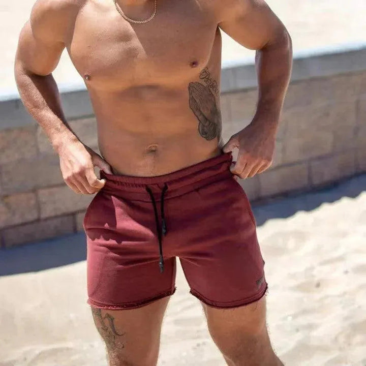 Levoire | Shorts pour hommes Rouge vin