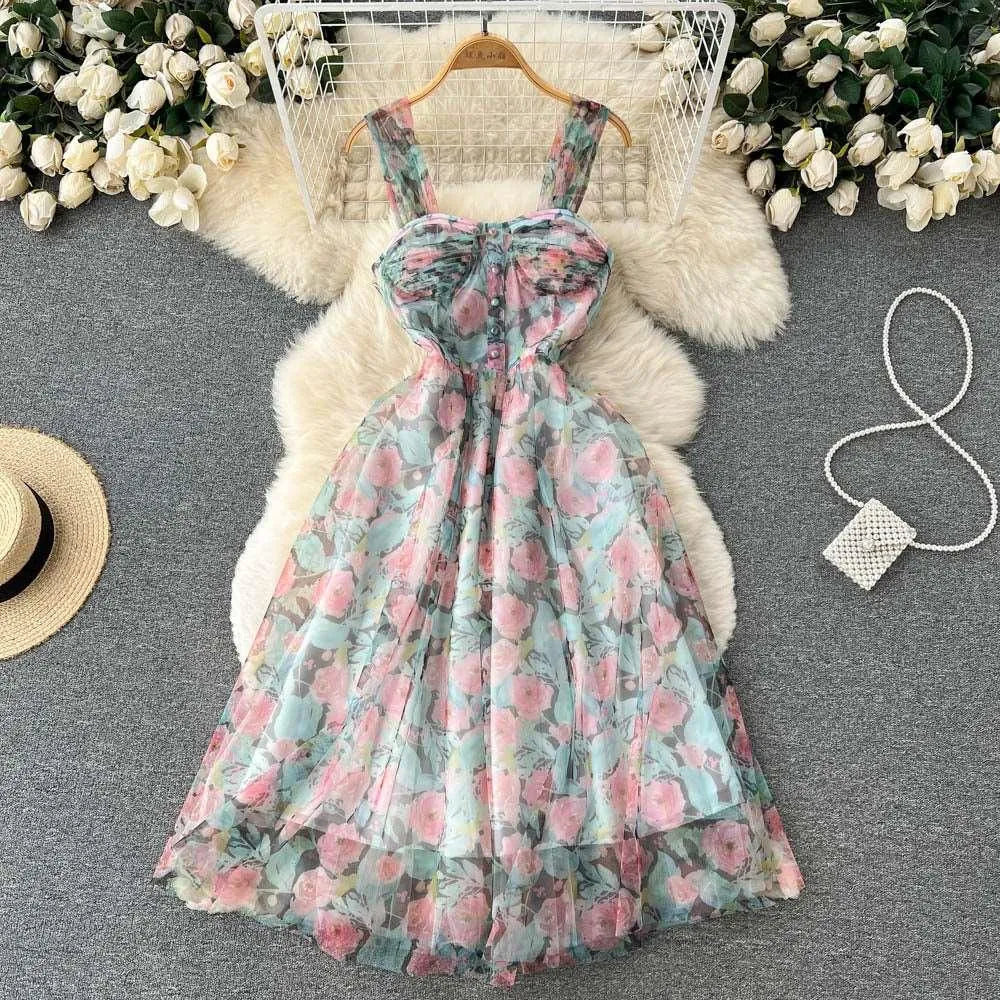 Levoire | Robe à fleurs française