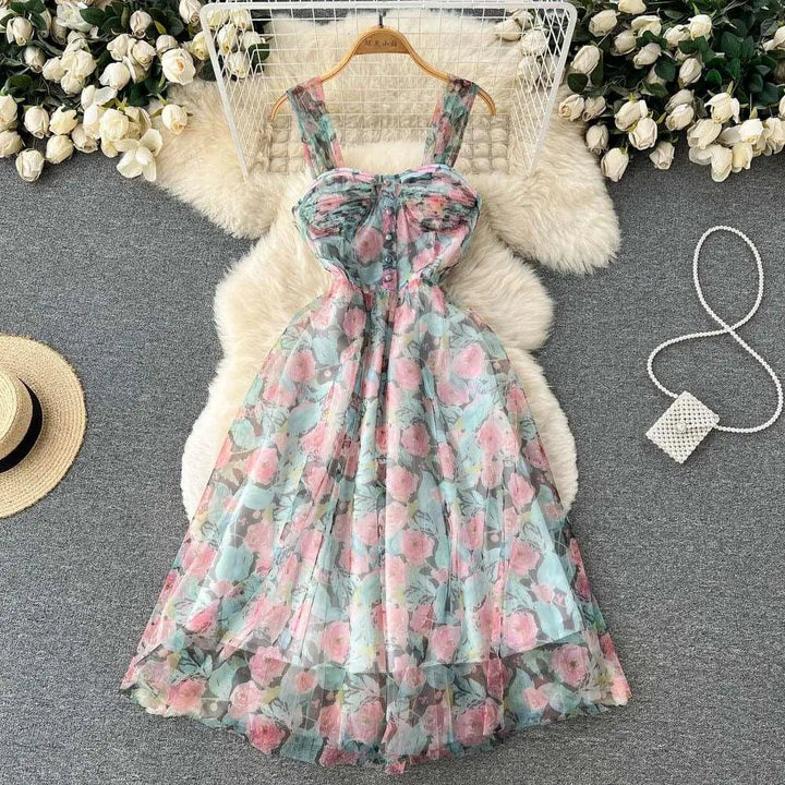 Levoire | Robe à fleurs française