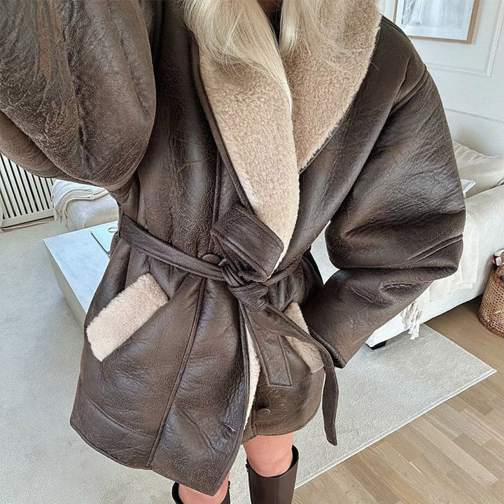 Dames veste décontractée avec doublure douce et poches pratiques Avriane