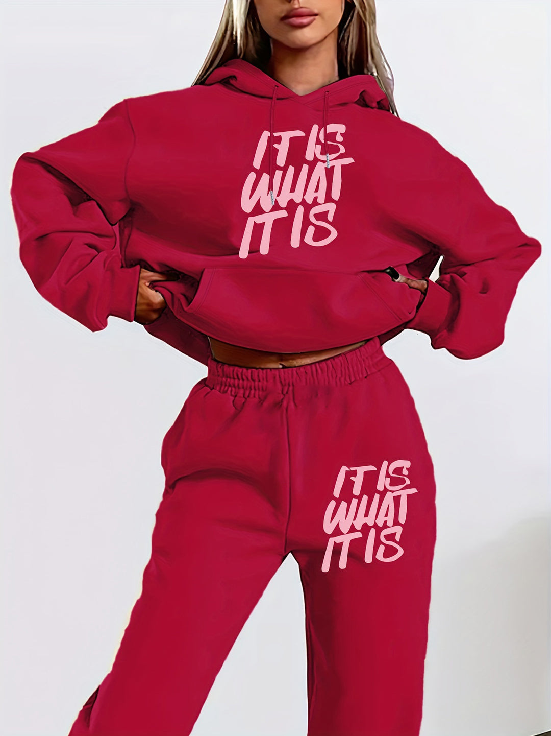 Ensemble de survêtement pour femmes avec impression élégante et coupe décontractée Levoire