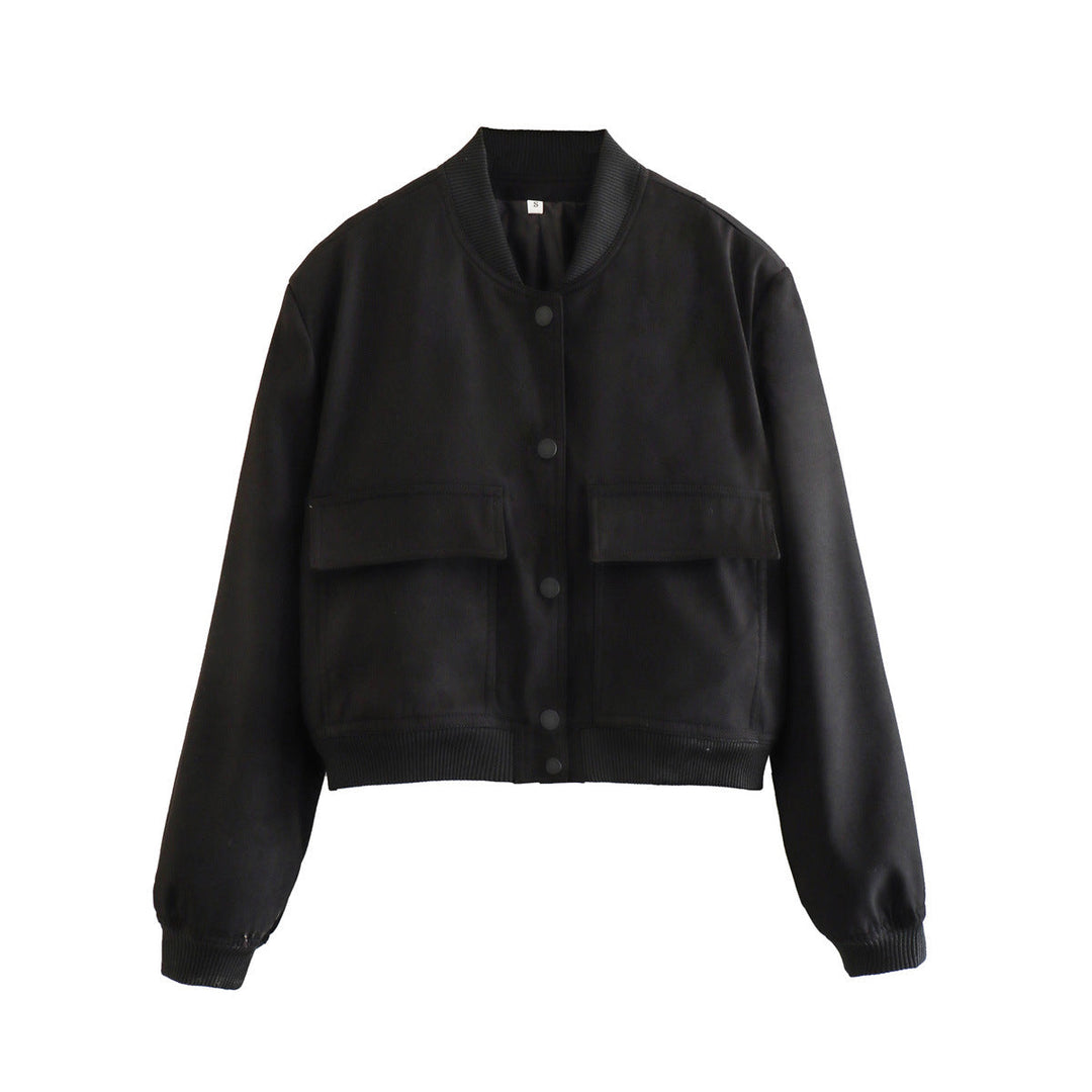 Levoire | Grande veste Grande Poche Veste pour femmes Noir