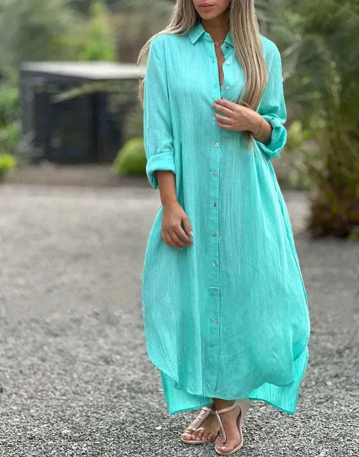 Levoire | Pull de détente pour femmes avec des manches longues Bleu clair