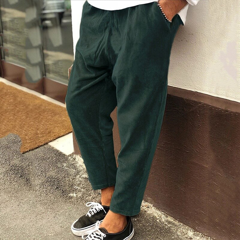 Levoire | Pantalons De Détente Pour Hommes Vert