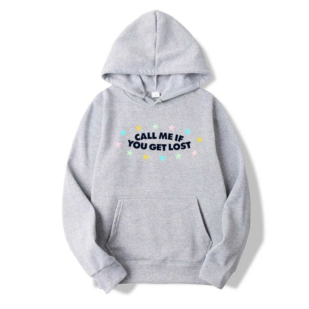 Sweat à capuche pour femme avec imprimé créatif et coupe décontractée Levoire