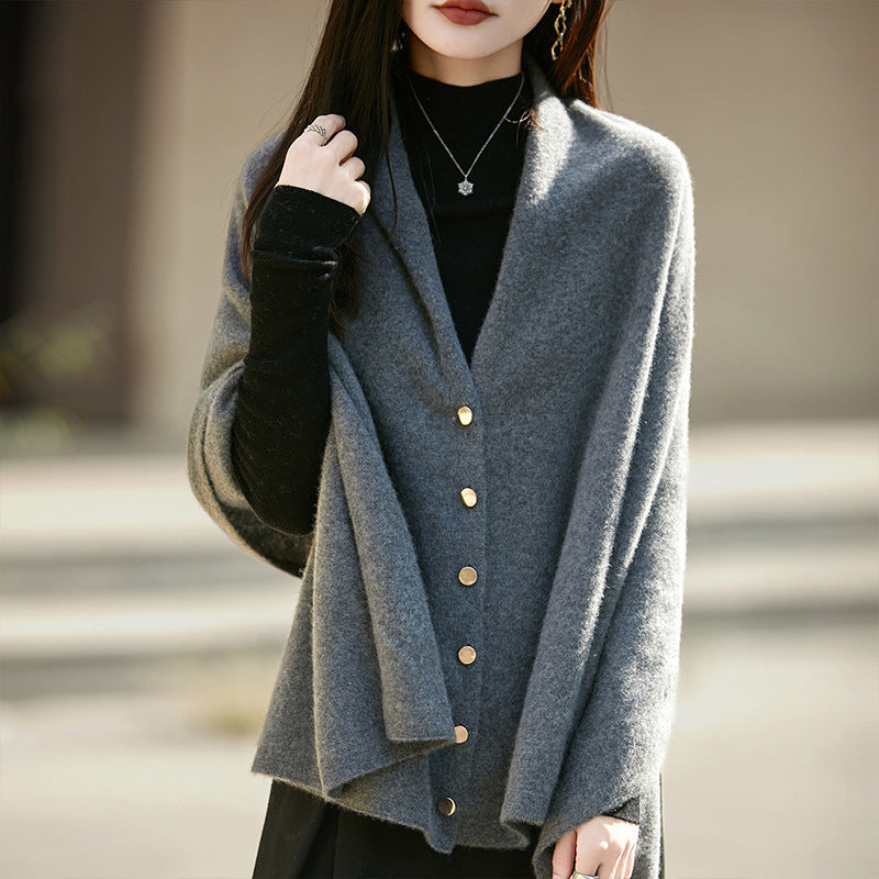 Levoire | Poncho En Écharpe De Luxe