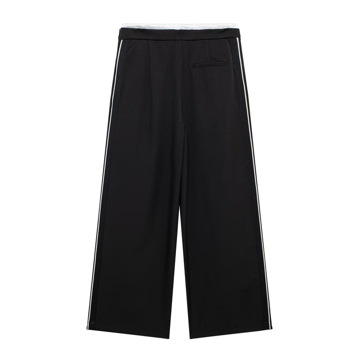 Levoire | Élégant printemps deux couches taille long pantalon
