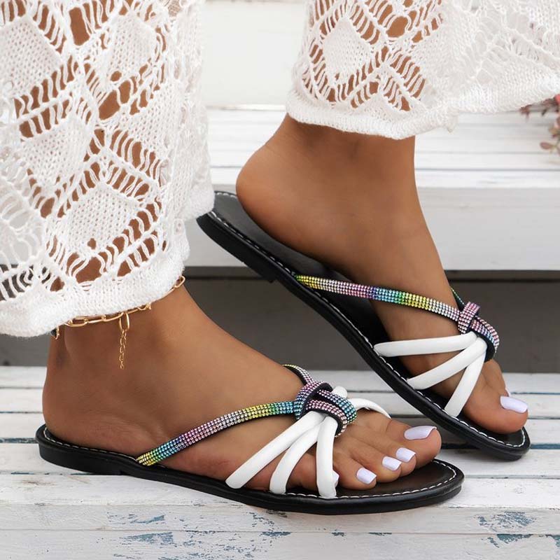 Levoire | Pantoufles Avec Strass