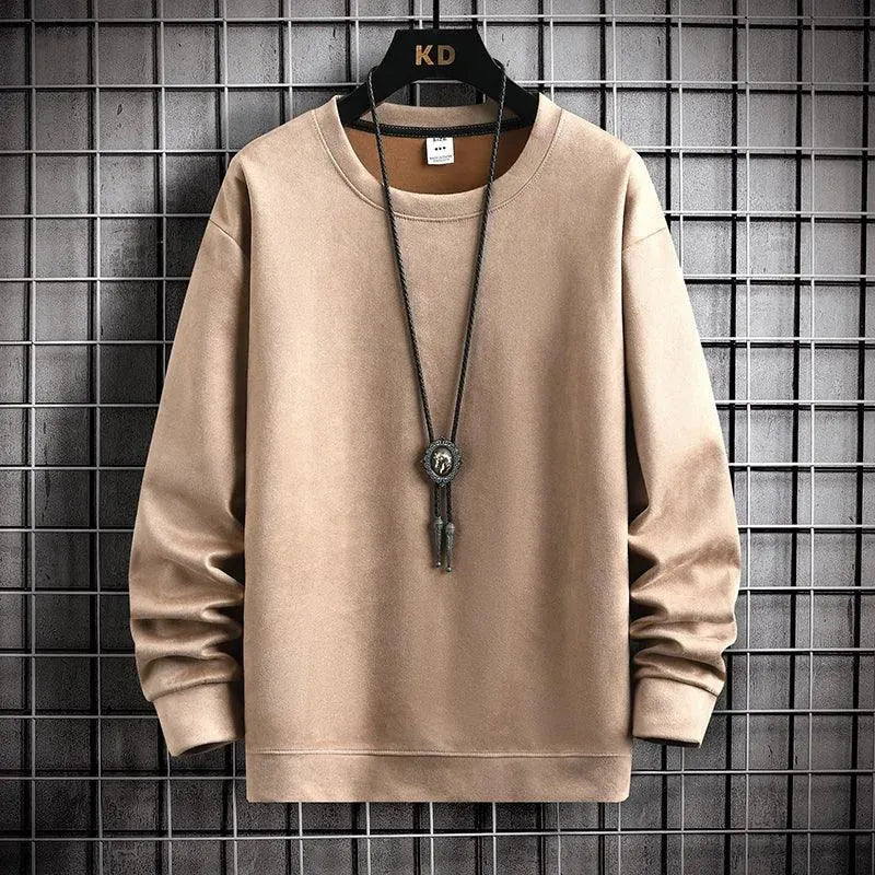 Levoire | Veste en cuir pour hommes Khaki