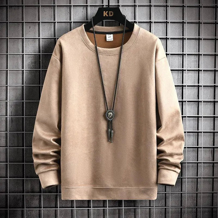 Levoire | Veste en cuir pour hommes Khaki
