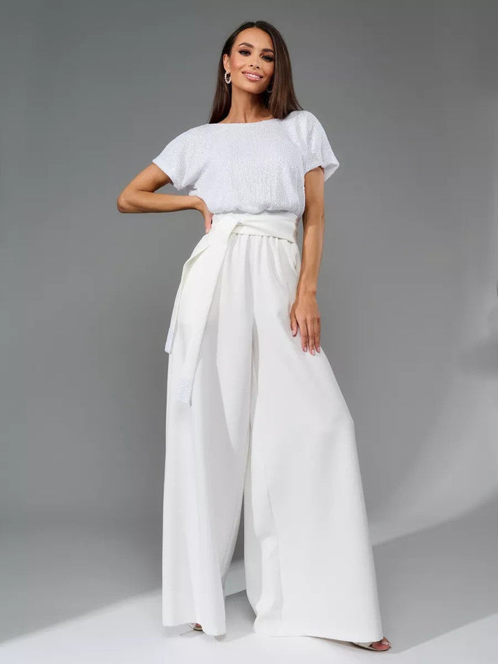 Levoire | Rento Salopette Pantalons Longs Blanc