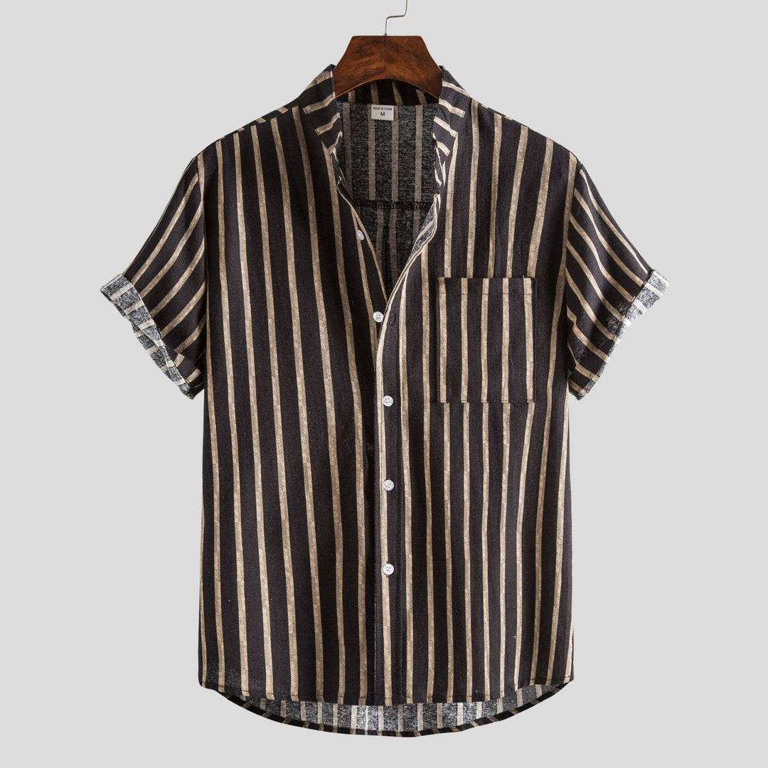 Levoire | Chemise Vive Noir-beige