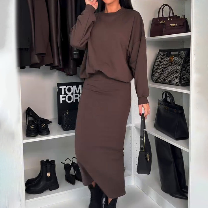 Ensemble Sweatshirt et Jupe Femme Levoire