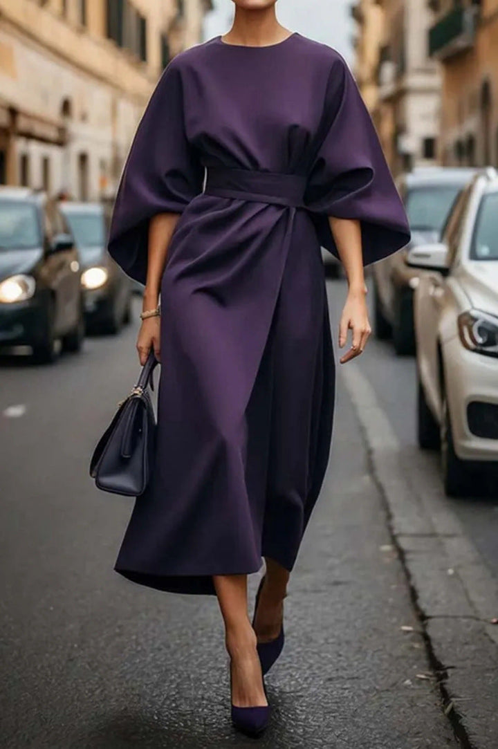 Levoire | Robe Élégante Et Intemporelle Violet