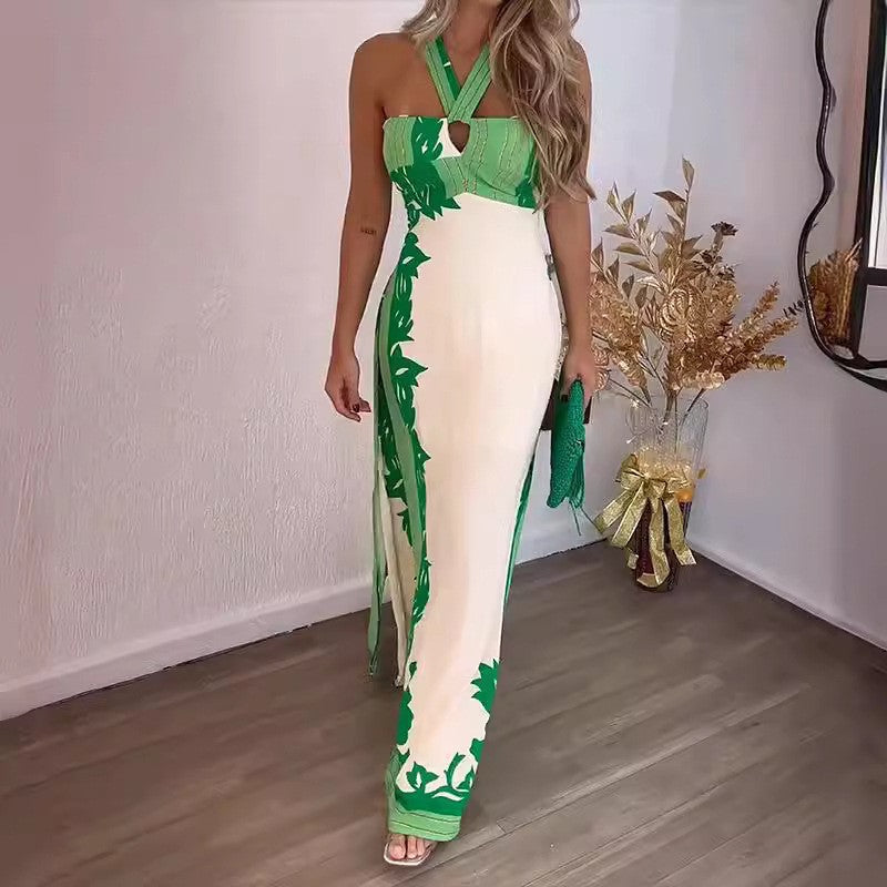 Levoire | Robe de plage longue imprimée relaxante