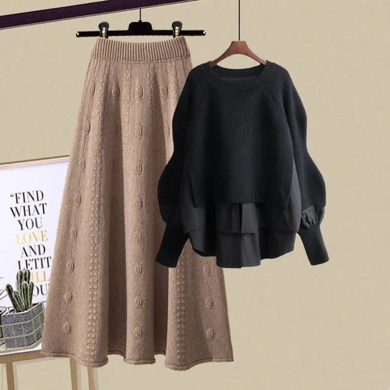 Levoire | Série De Confort Vêtements De Jour Et Robe Noir - Marron