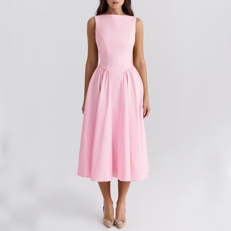 Robe midi élégante pour femmes avec coupe originale Levoire