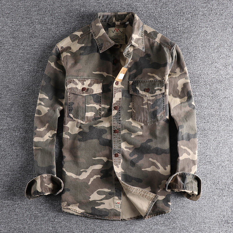 Levoire | Veste Rétro Camouflage Pour Hommes