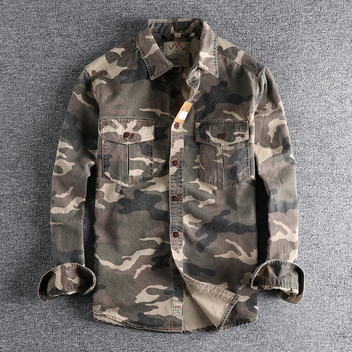 Levoire | Veste Rétro Camouflage Pour Hommes