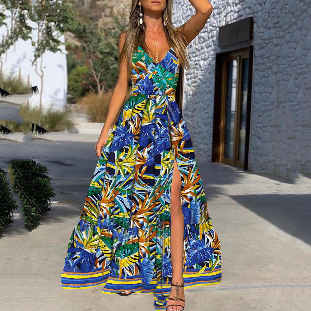 Levoire | Eloisa robe imprimée à trois couleurs blatt3