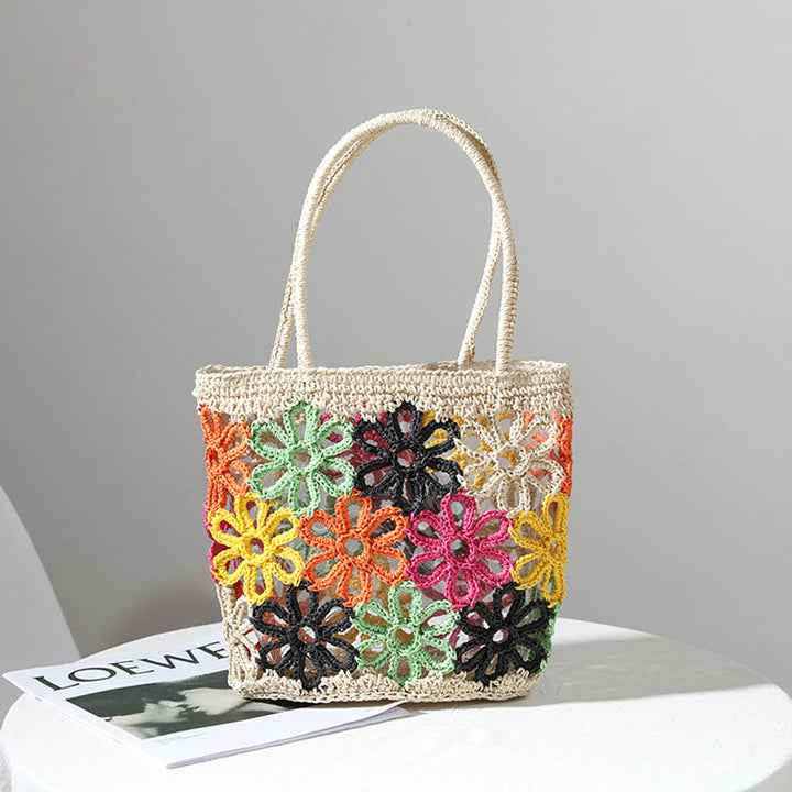 Levoire | De Paille De Fleur Évidé Multicolore