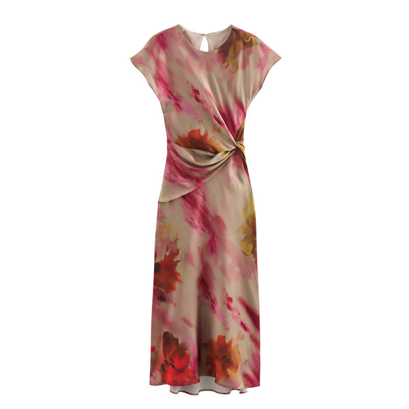 Levoire | Robe Slim en satin fini Couleur