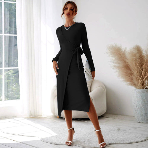 Levoire | Robe bodycon Élégante Sexy Robe à manches longues