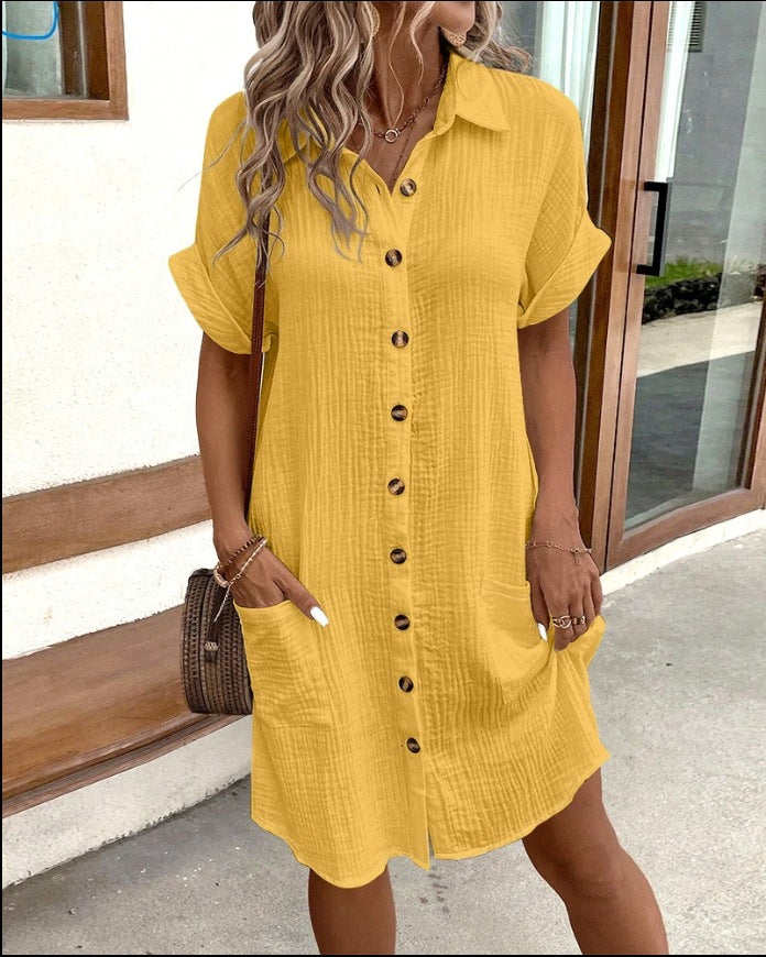 Levoire | chemise confortable pour femmes Jaune