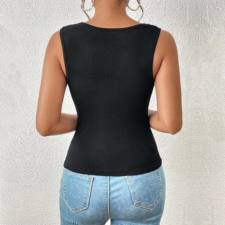 Body asymétrique féminin avec un design de bretelles tendance Levoire
