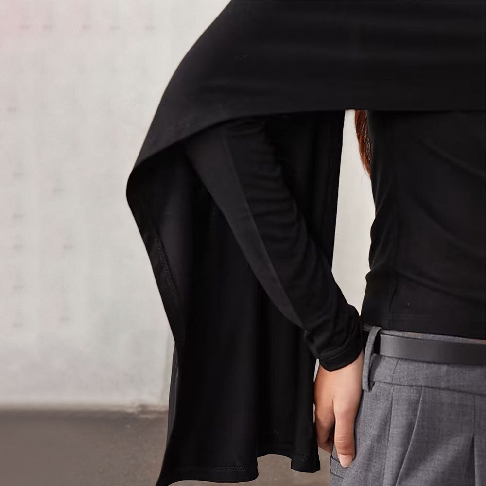 Top Élegant pour Femmes avec Design Asymétrique et Manches Amples Levoire