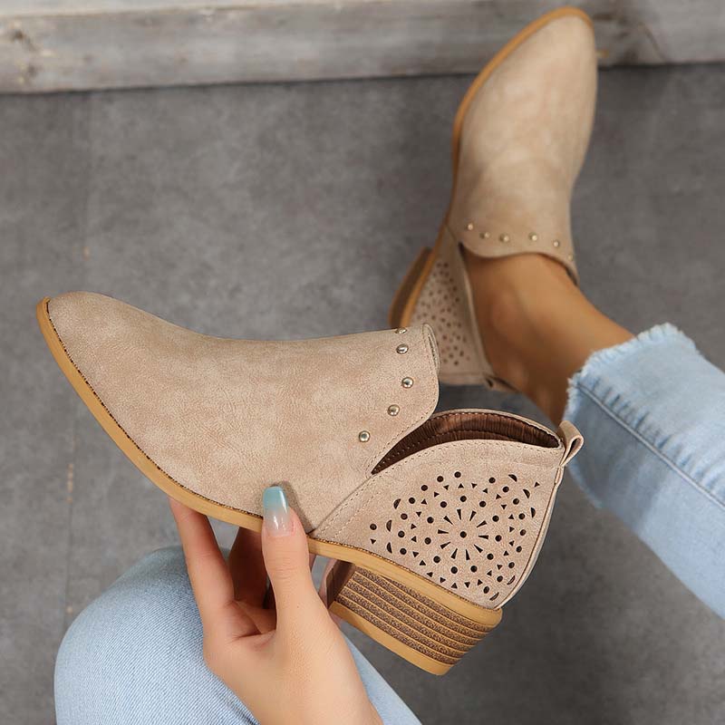Levoire | Chaussures Retro Korok Avec Ouvertures Pour Chevilles Pour Femmes