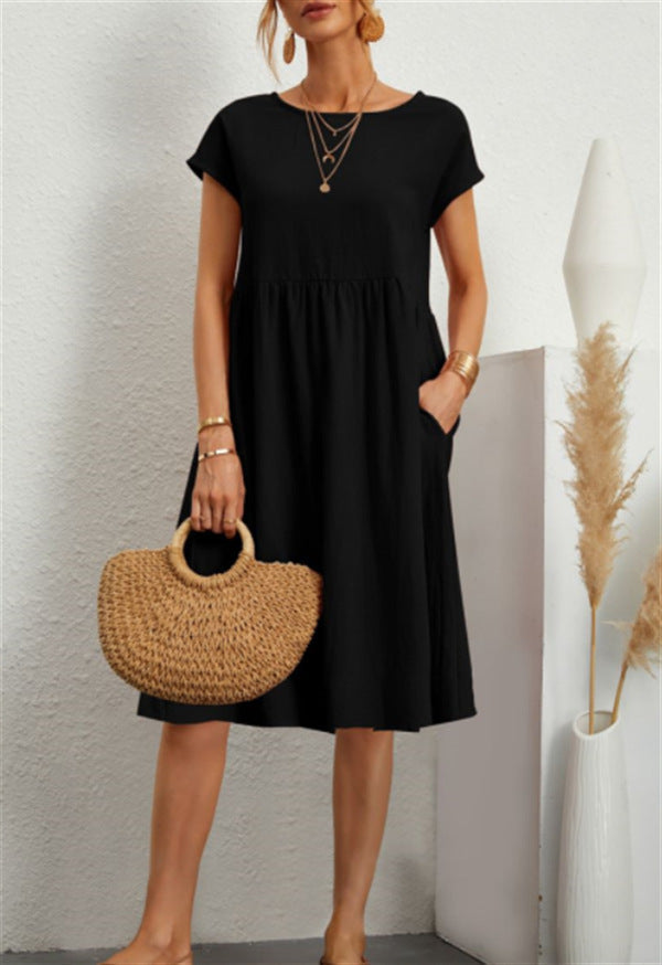 Levoire | A-ligne robe A-ligne robe Fabricant Noir