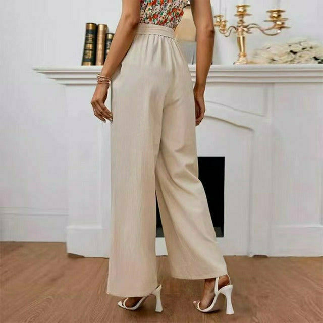 Levoire | Pantalons D'Été Légers Pour Femmes Avec Une Jambe Large Pour Le Confort