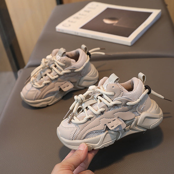 Levoire | Chaussures de sport unisexes pour enfants avec style Beige