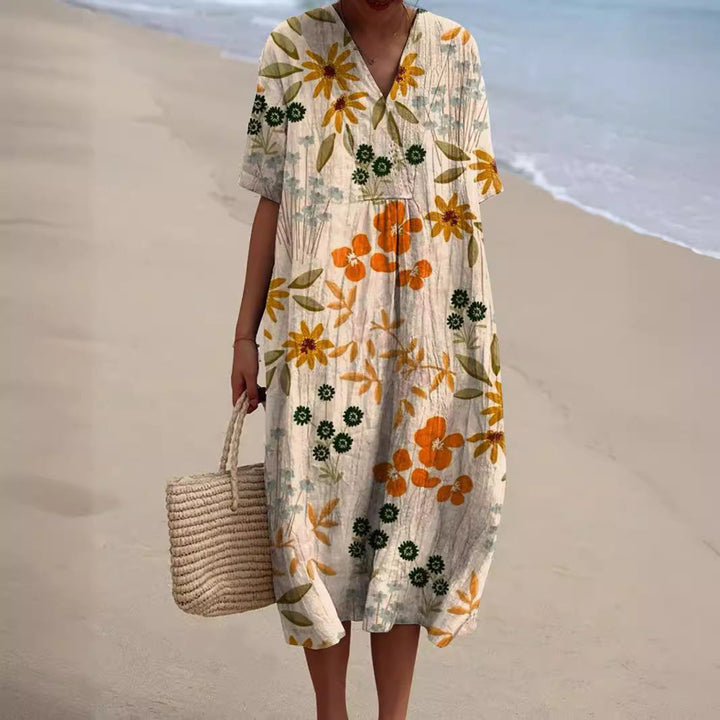 Levoire | Robe Boho Pour Femmes Libres D'Esprit BEIGE