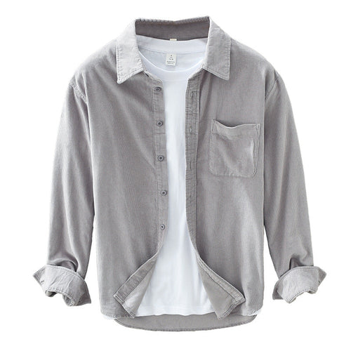 Levoire | Chemise Pour Hommes À Manches Longues Et Boutons