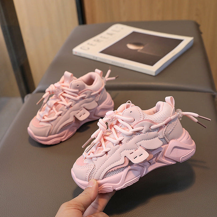 Levoire | Chaussures de sport unisexes pour enfants avec style Rosa