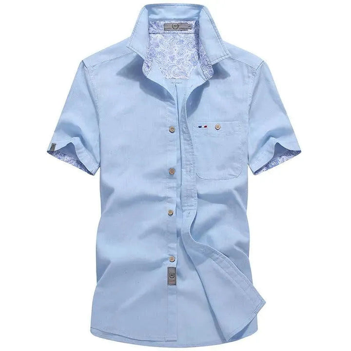Levoire | Chemise pour homme large et polyvalente en 100% coton