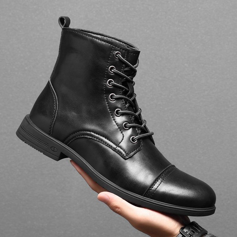 Levoire | Bottes Cheville Cuir Véritable