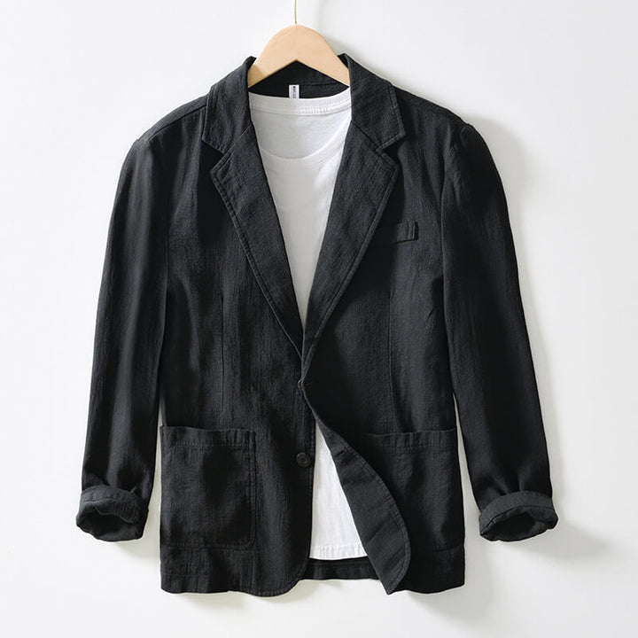 Levoire | Veste En Lin Pour L'Été Noir