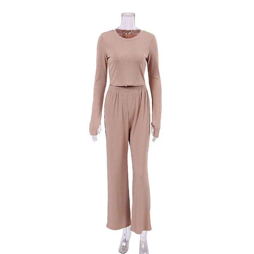 Levoire | Ensemble deux pièces à manches longues Khaki