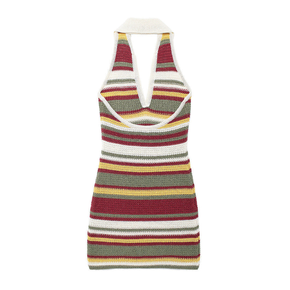 Levoire | Robe mini à décolleté halter chic