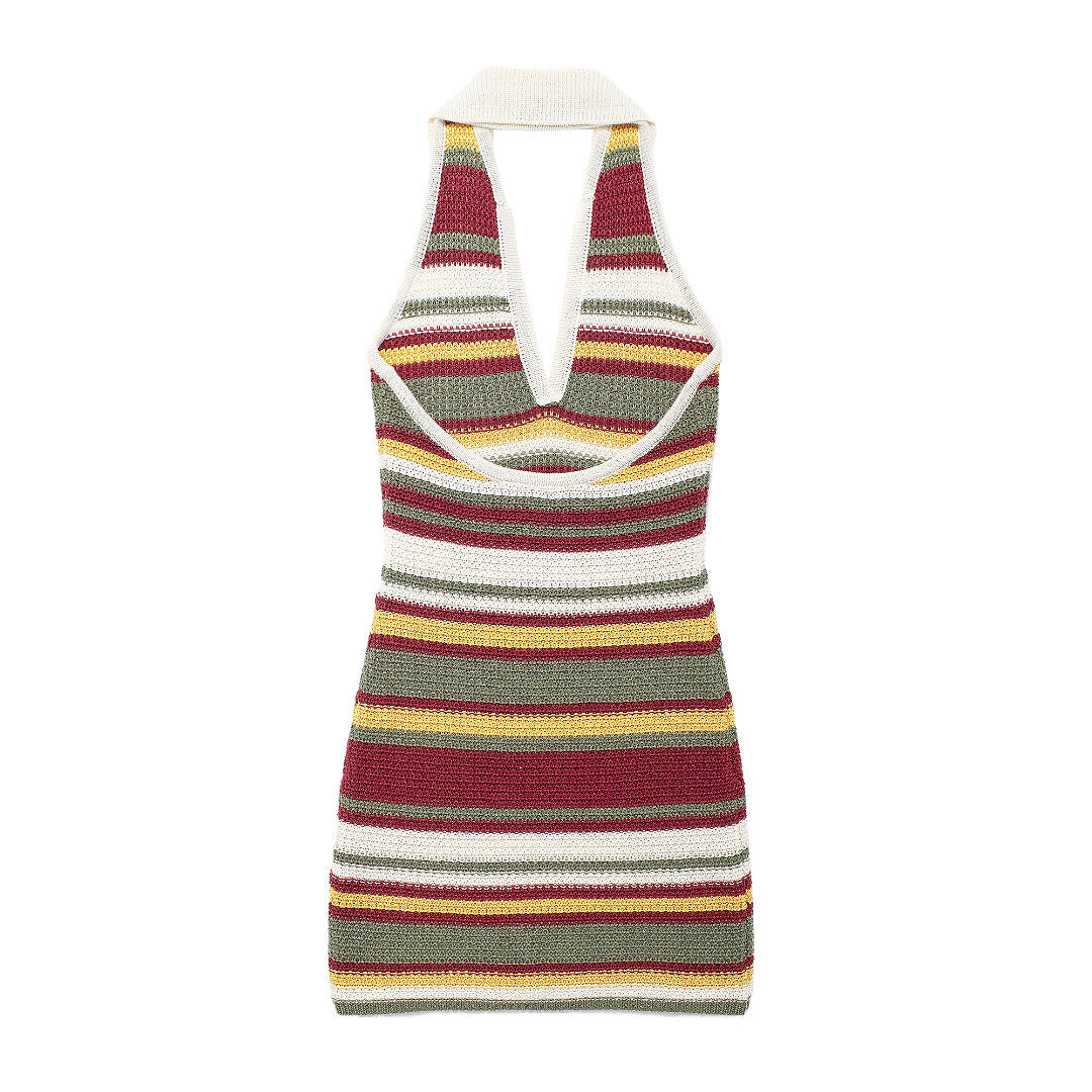 Levoire | Robe mini à décolleté halter chic