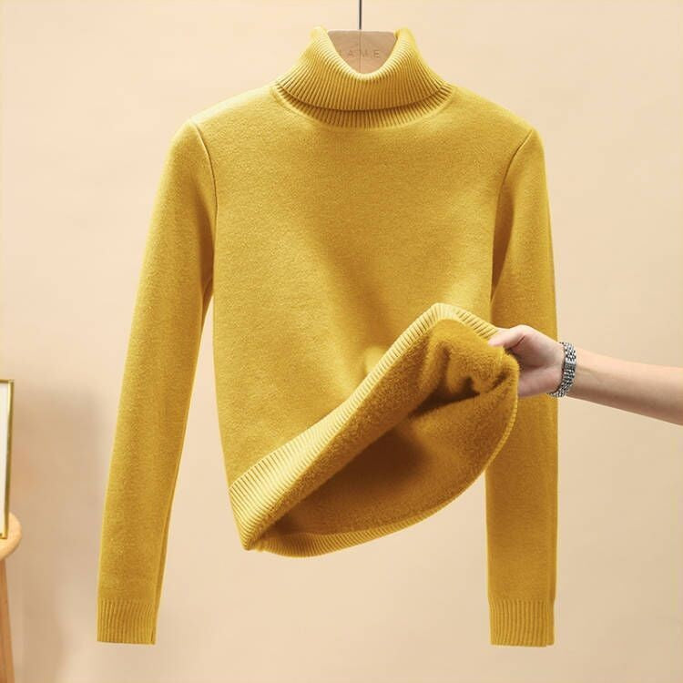 Levoire | Pull En Tricot Décontracté Jaune