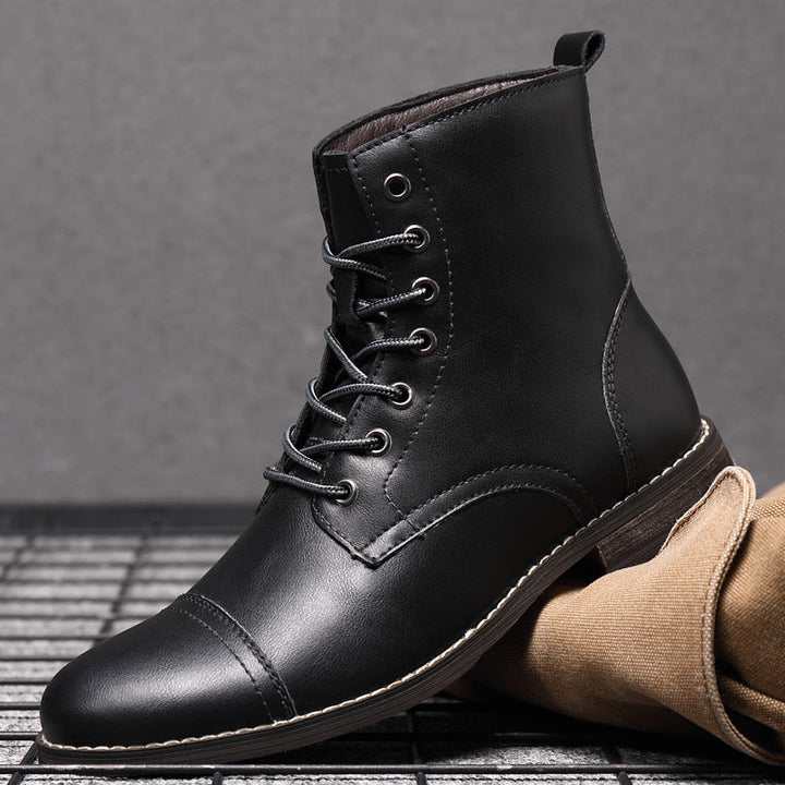 Levoire | Bottes Cheville Cuir Véritable