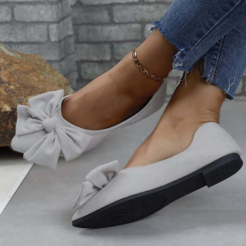 Levoire | Classiques Chaussures À Semelle Plate À Bout Pointu Et À Lacets Pour Femmes